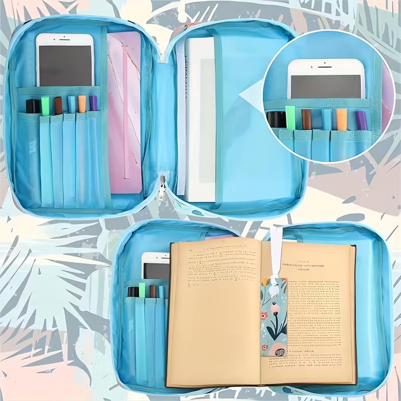 Bible Carry Bag - Blue Floral