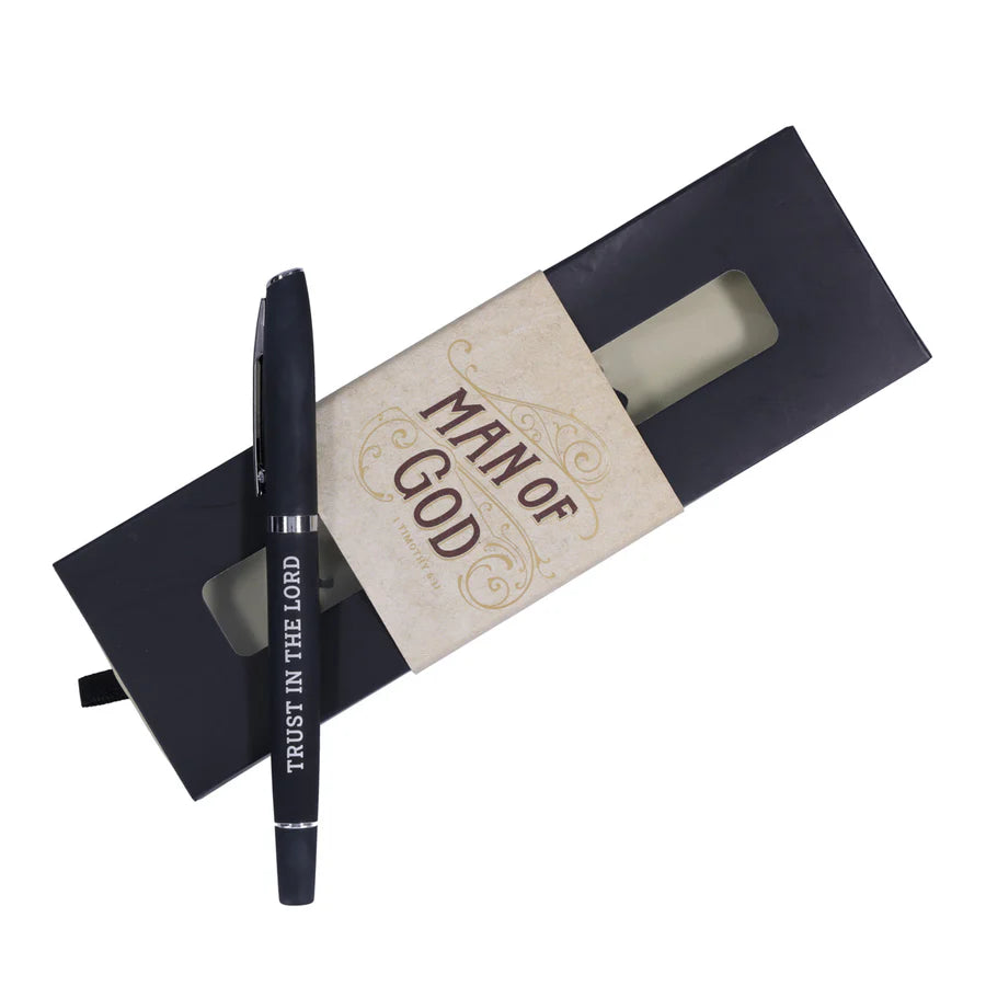 Neriah’s Light; Man of God Pen; Black Gift Boxed Writing Set
