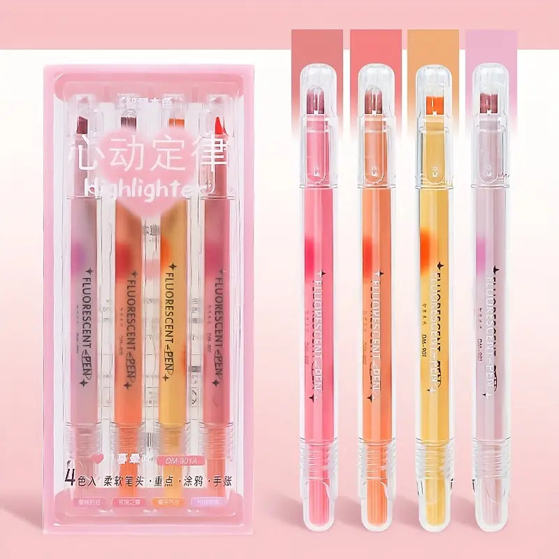 Glitter Gradient Highlighters 4 Pack
