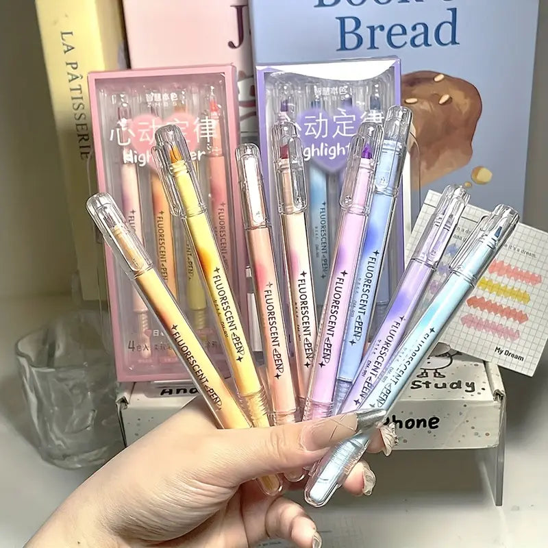 Glitter Gradient Highlighters 4 Pack