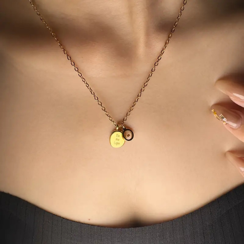 Be the Light Necklace | Christian Jewelry in Gold & Steel