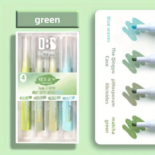 Glitter Highlighter Pen – Green | Creative Bible Study Accessory