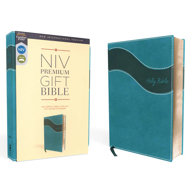 NIV Premium Gift Bible – Teal Red Letter Comfort; Neriah's Light
