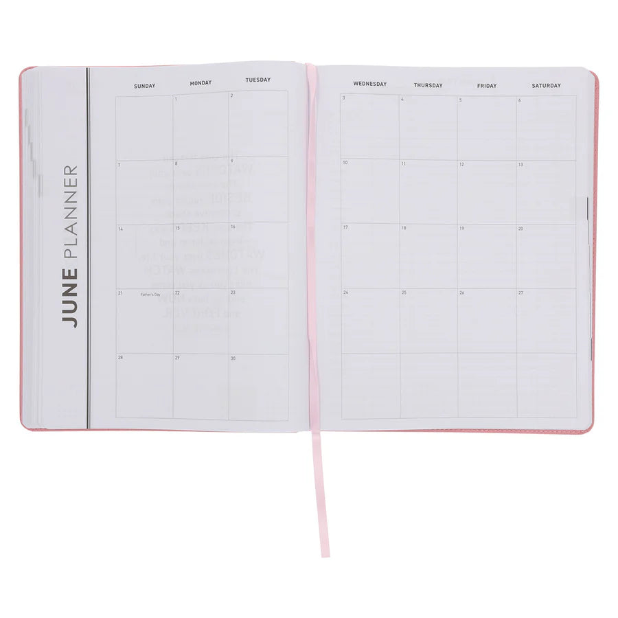 Neriah's Light – 2026 A4 Executive Daily Planner God Is Our Refuge