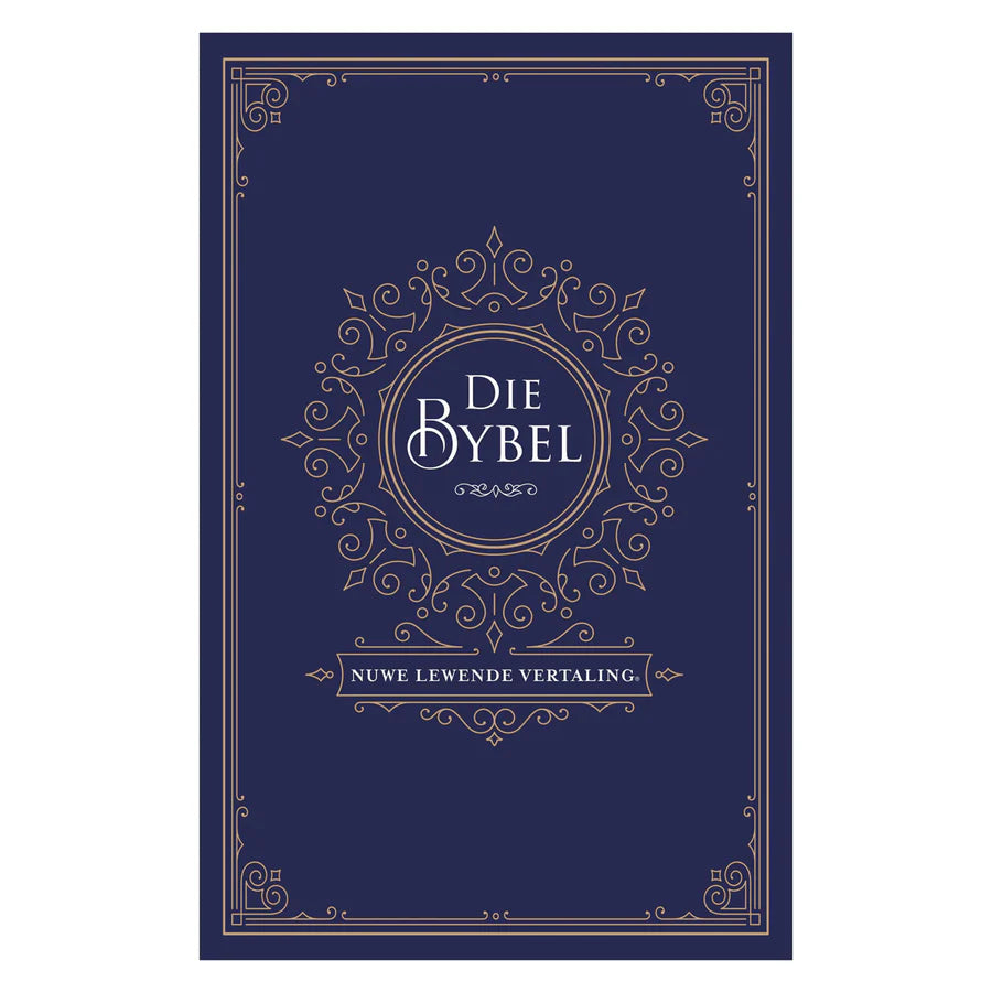 NLV Uitreikbybel – Donkerblou Raam; Afrikaans Sagteband