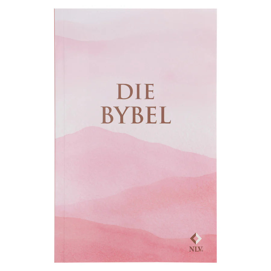NLV Uitreikbybel | Pienk Berge Sagteband Afrikaans Bybel