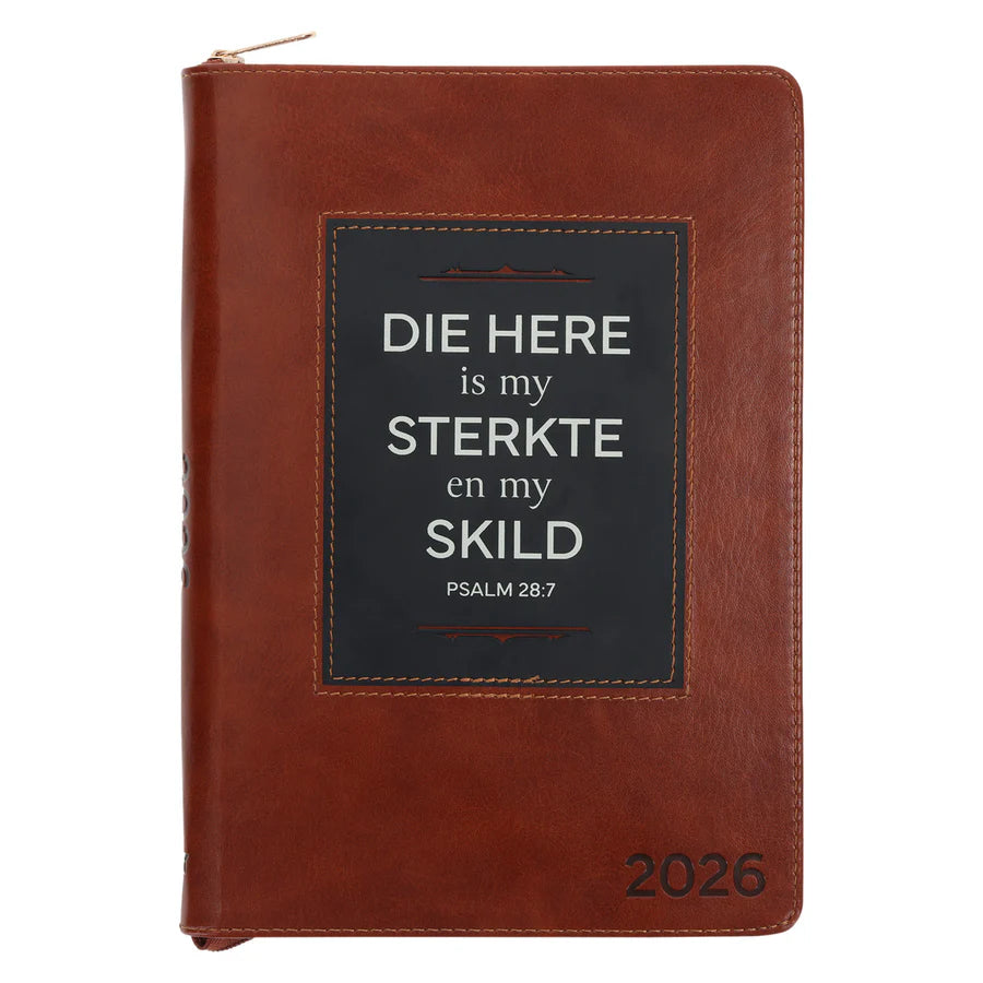 Neriah’s Light; 2026 Jaarbeplanner; Die Here is My Sterkte Kunsleer