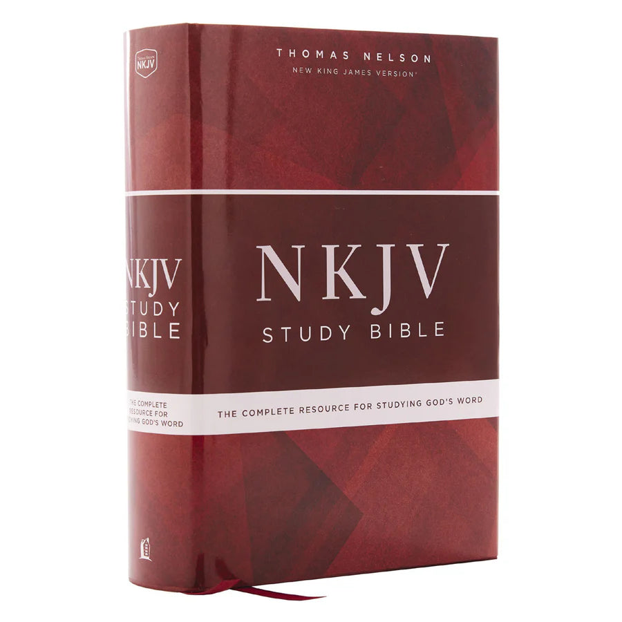 NKJV Study Bible – Red Letter | Complete Resource with Comfort Print
