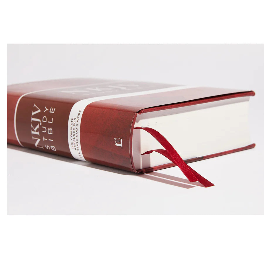 NKJV Study Bible – Red Letter | Complete Resource with Comfort Print
