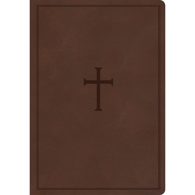 Neriah’s Light: CSB Reference Bible; Brown Super Giant Print Edition