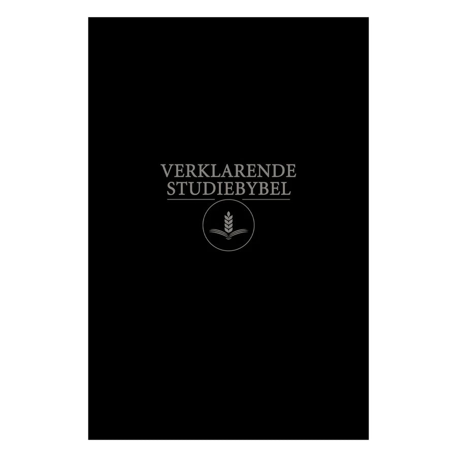 Afrikaanse Verklarende Studiebybel | 1933/1953 Vertaling in Swart Kunsleer