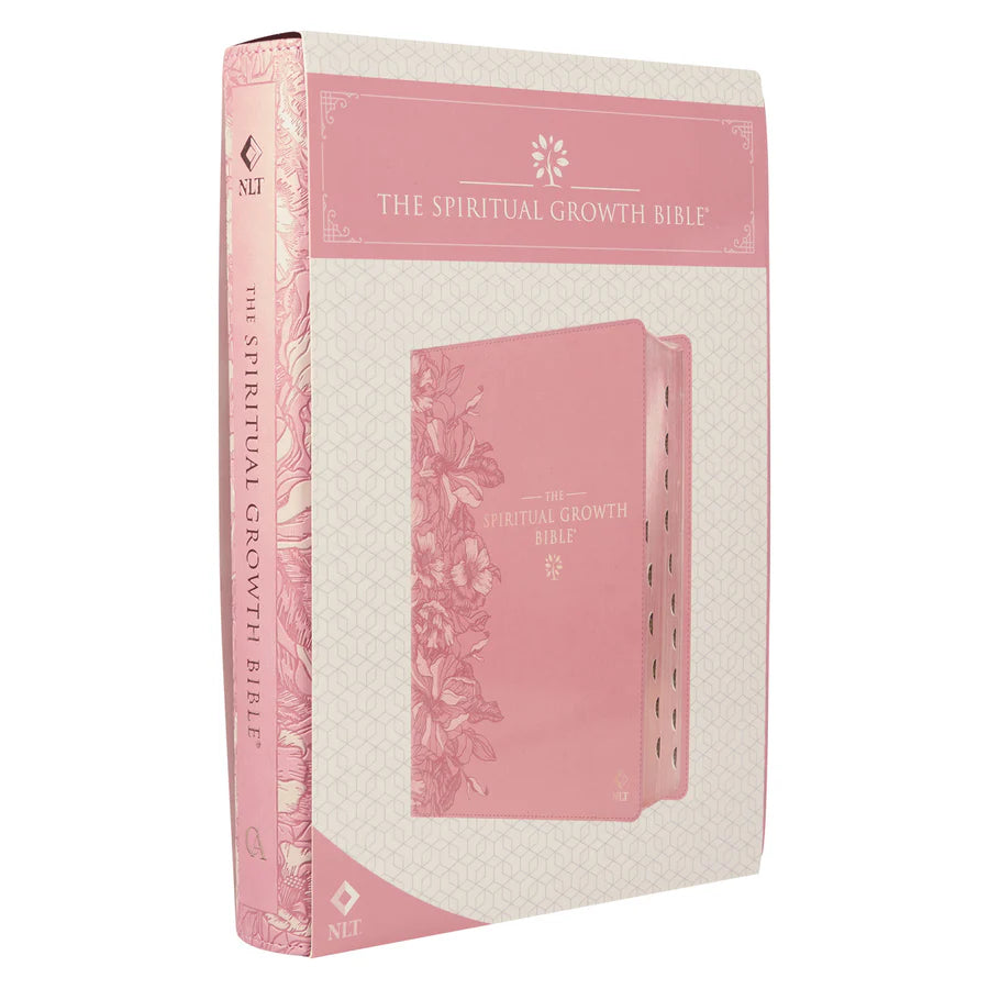 NLT Spiritual Growth Bible – Pink; Thumb Index; Women’s Study; Neriah’s Light