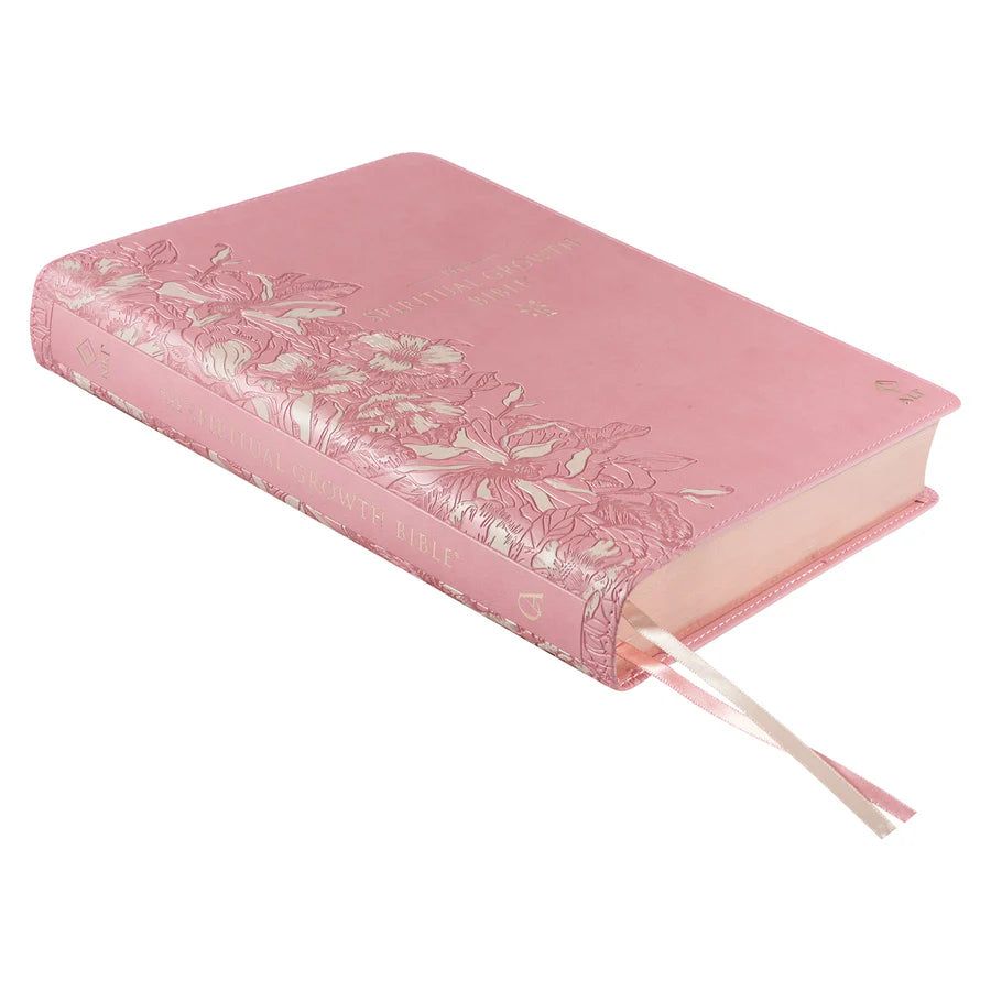 NLT Spiritual Growth Bible – Pink; Thumb Index; Women’s Study; Neriah’s Light