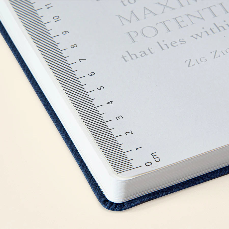 Neriah's Light – Baxter Undated Planner Pocket Edition Red