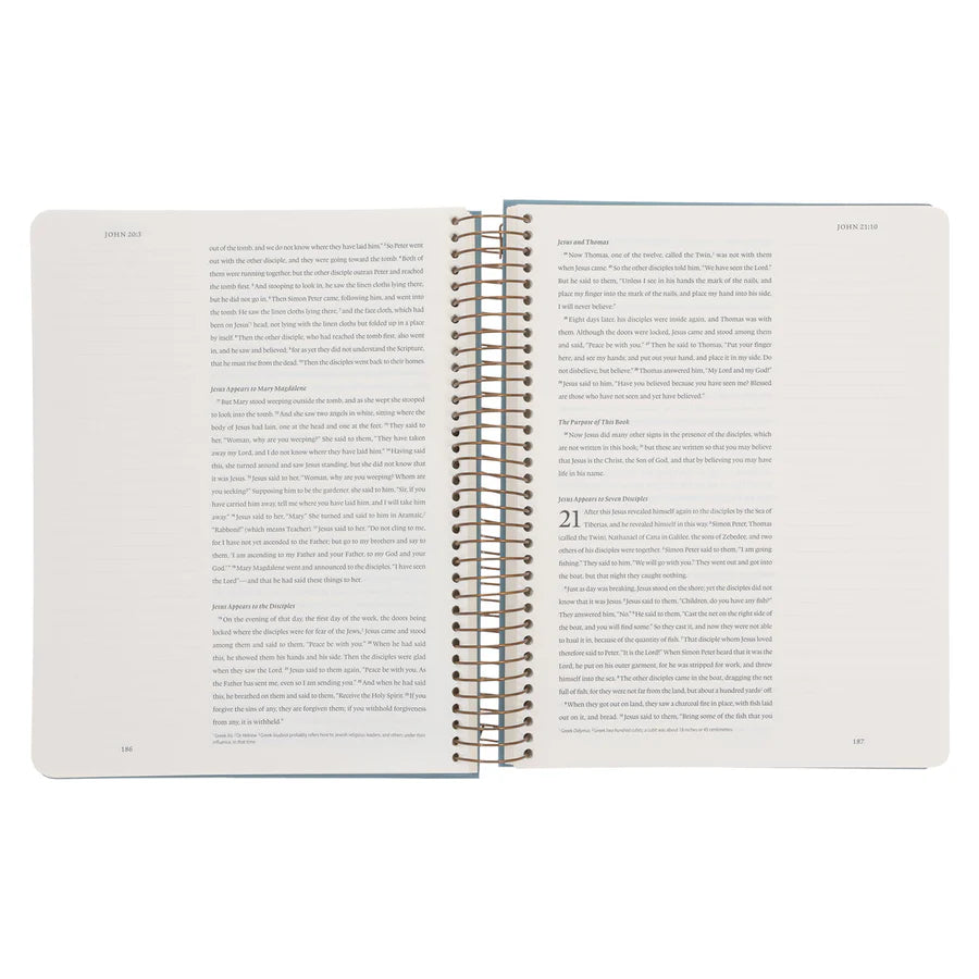 ESV Spiral-Bound Hardcover New Testament Journaling Bible