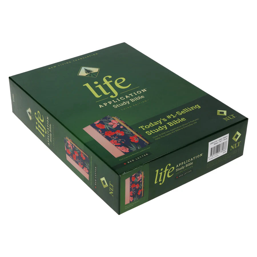 NLT Life Application Study Bible – Pink Bloom; 3rd Ed; Neriah’s Light