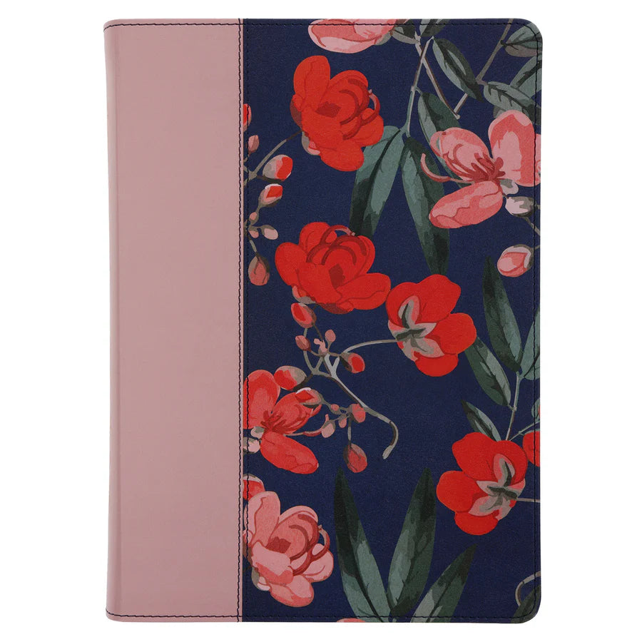 NLT Life Application Study Bible – Pink Bloom; 3rd Ed; Neriah’s Light