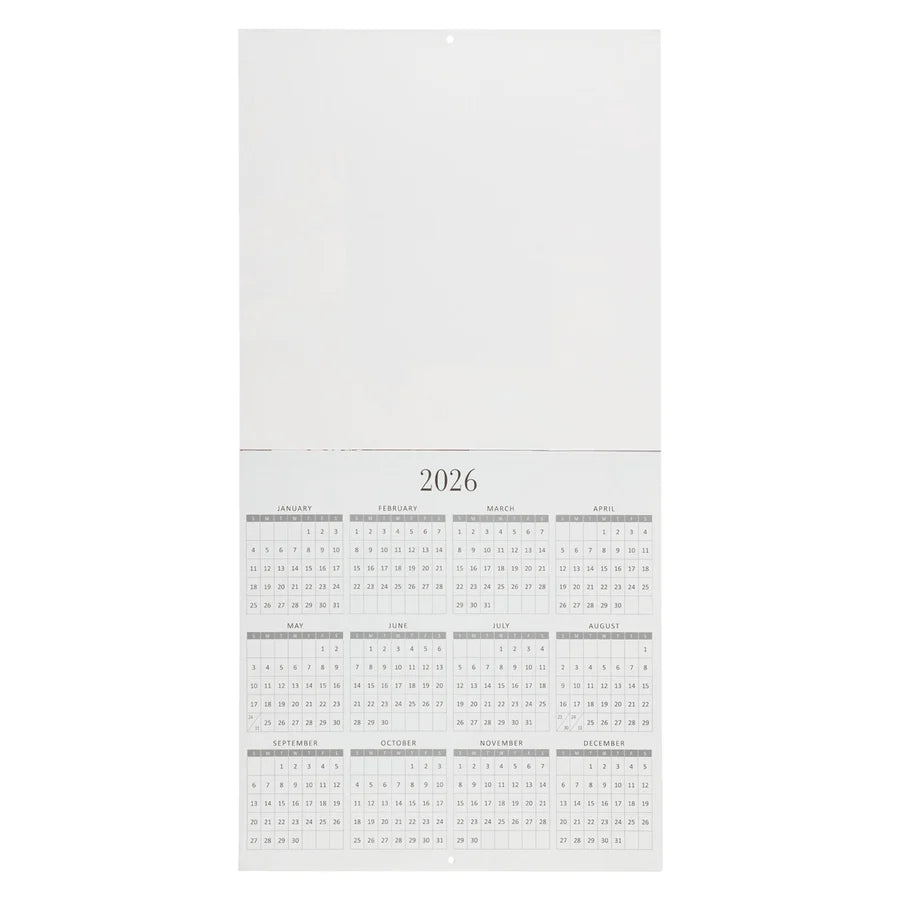 2026 Calendar - For I Know the Plans I Have for You