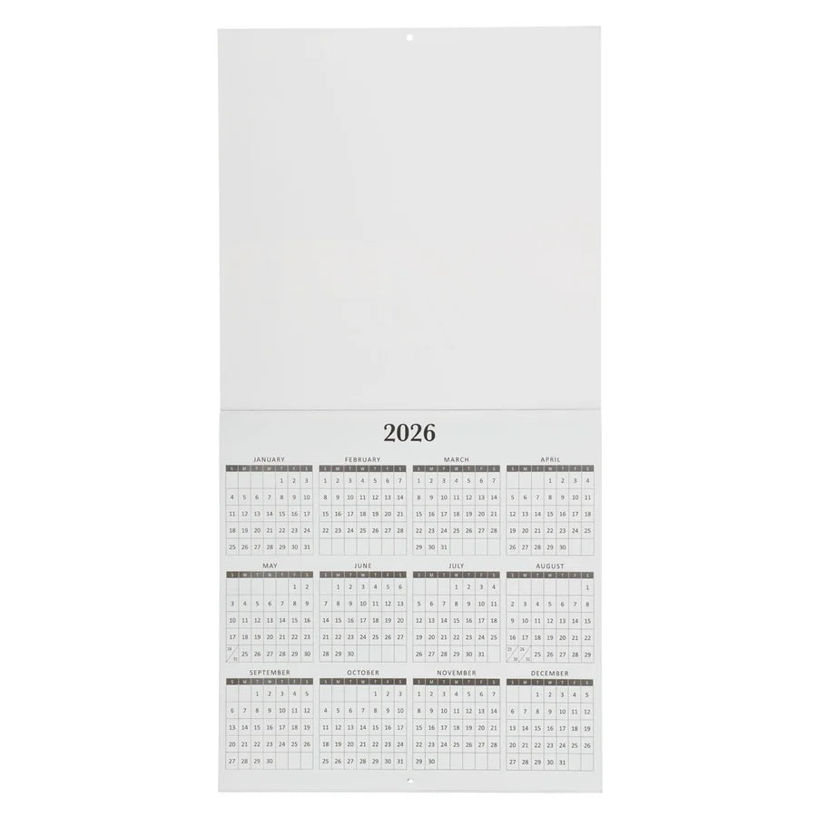 2026 Calendar - I Am the Light of the World