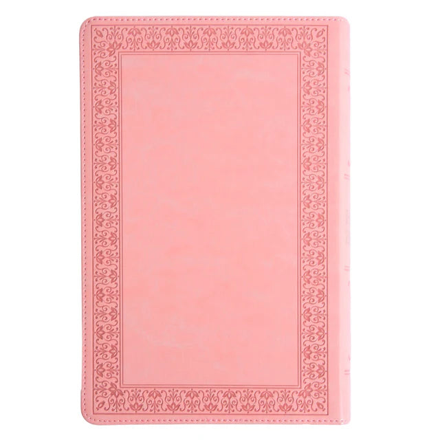 KJV Pink Faux Leather Bible Giant Print