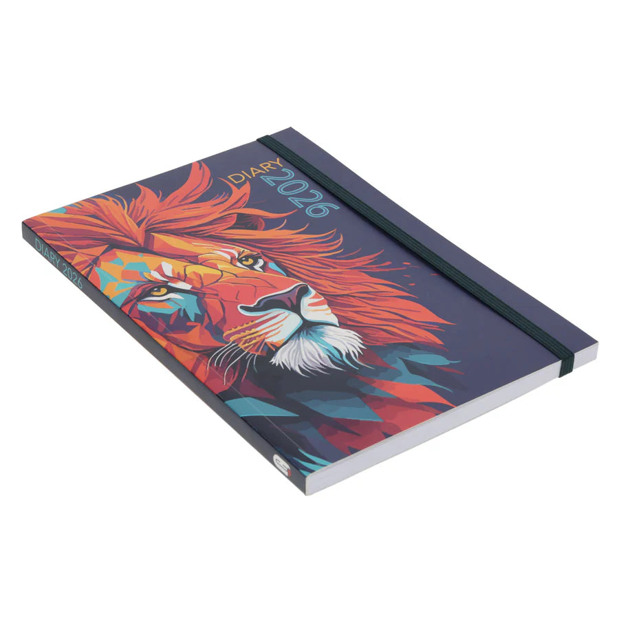Neriah’s Light; 2026 A5 Daily Planner; Lion Paperback Diary