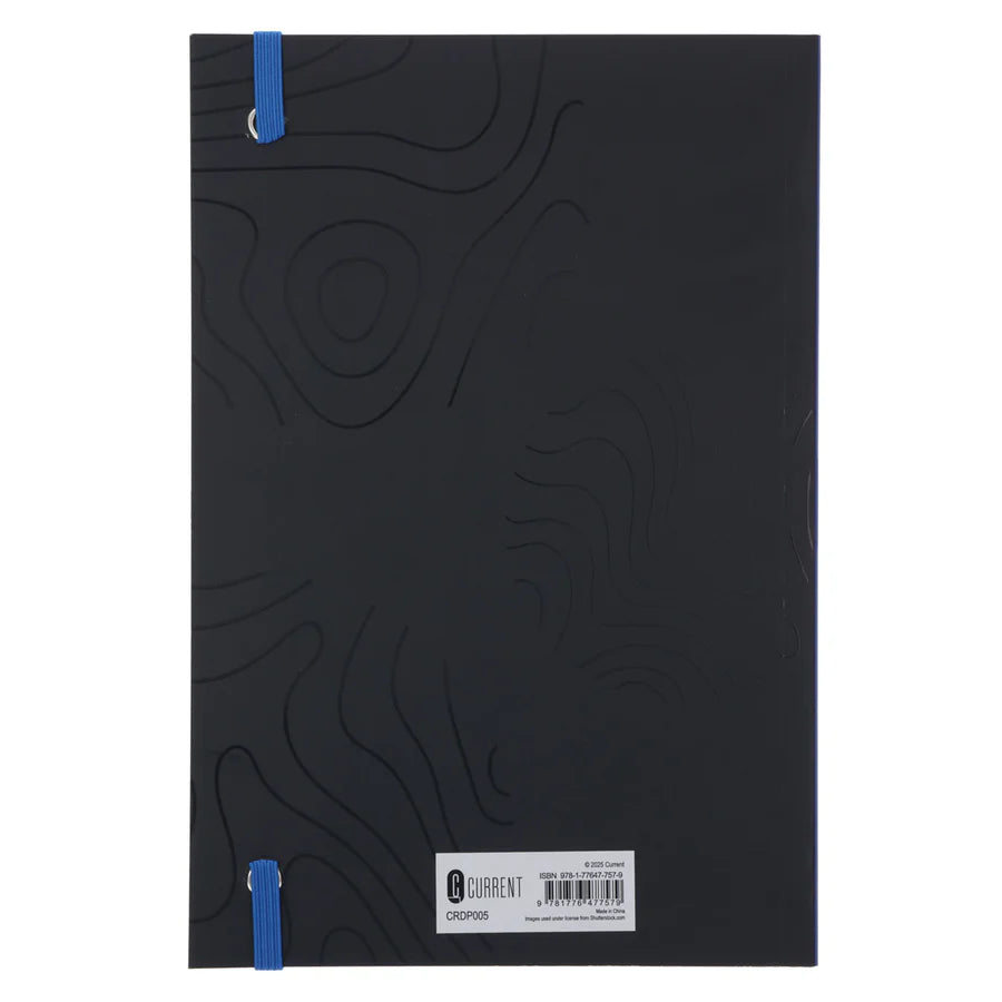 Neriah’s Light; 2026 A5 Daily Planner; Blue Navy Paperback Diary