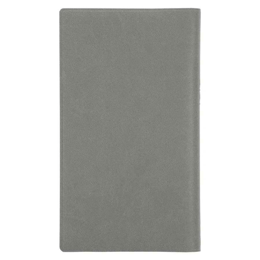 Neriah’s Light; 2026 18-Month Planner & Notebook; Grey Faux Leather
