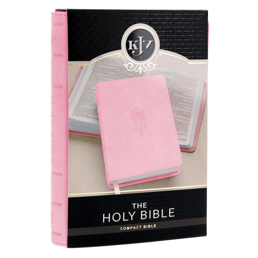 Neriah’s Light ; KJV Ballet Pink Compact Bible ; Faux Leather Gift