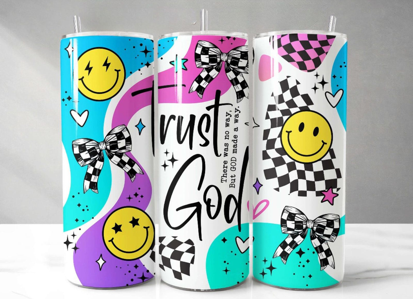 Trust in God Tumbler | Reusable Christian Drinkware
