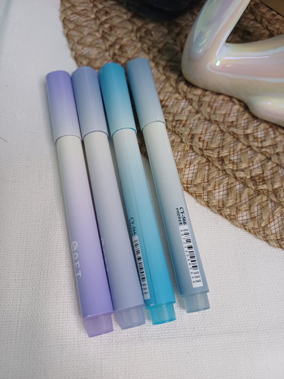 Morandi Color Highlighters - 4 Pack
