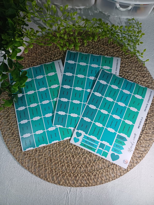 Bible Index Tabs; All Languages; Neriah’s Light