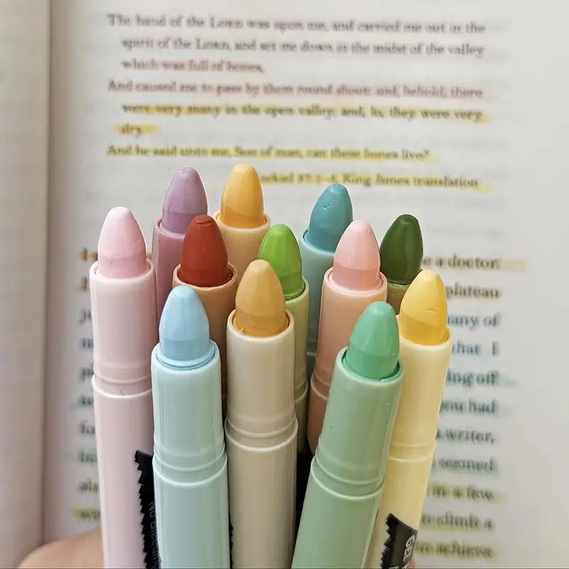 Vibrant Gel Highlighters - 4 Pack