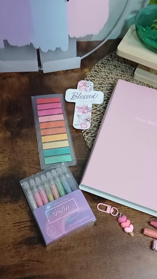 Pink Bible Gift Set