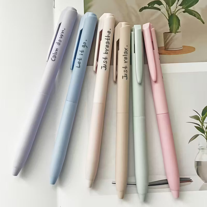 Morandi Color Gel Pens - 6pc