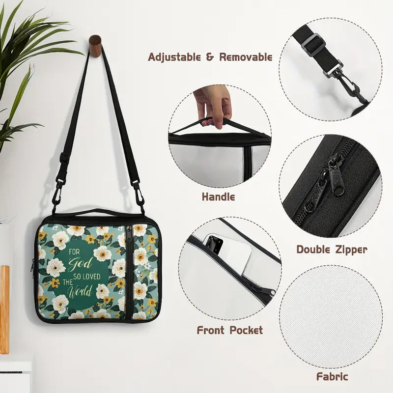 Bible Carry Bag; Faith Inspired Design; Neriah’s Light