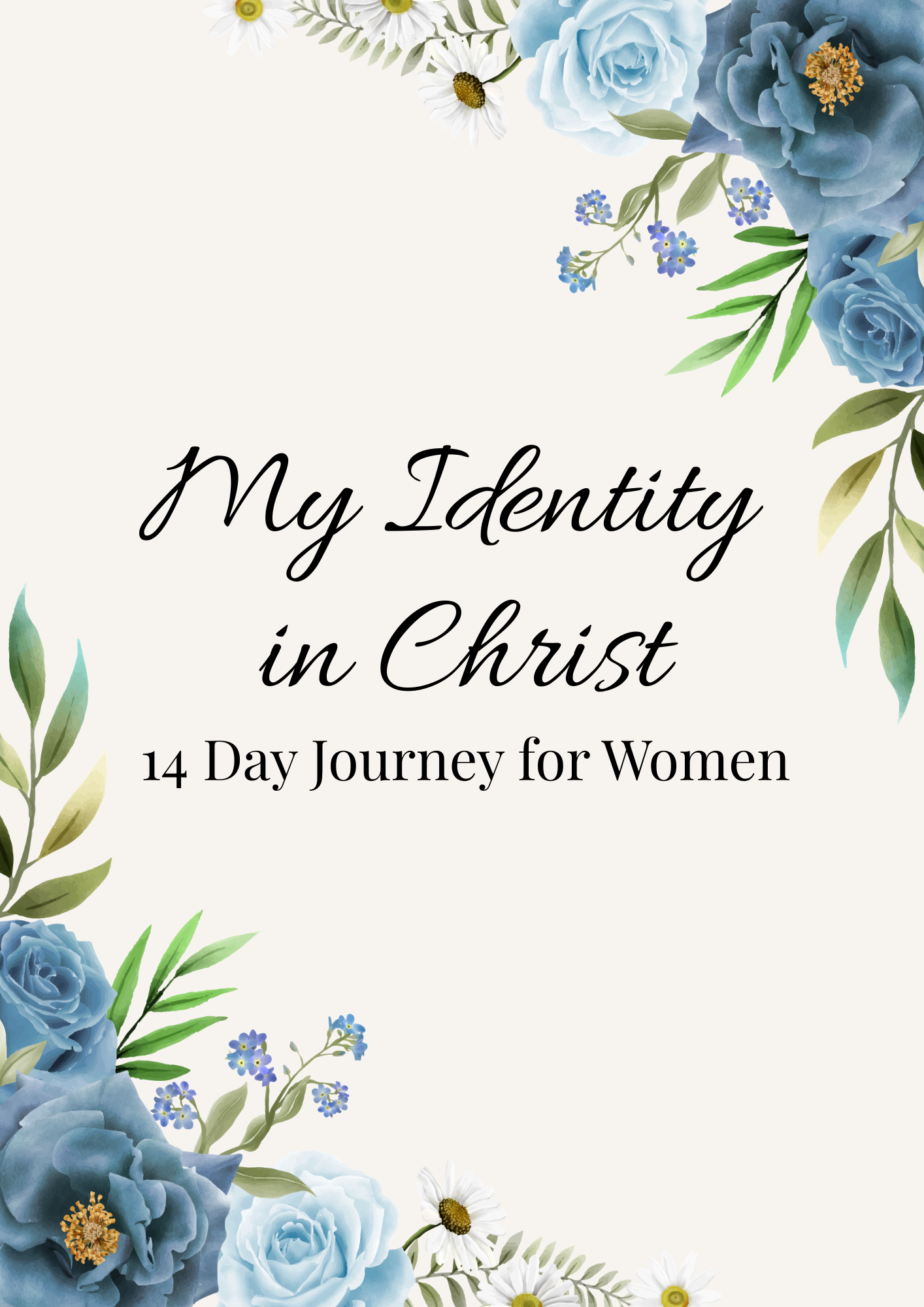 My Identity in Christ - 14 day Workbook for Women