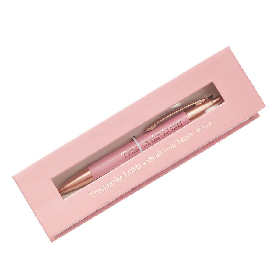 Neriah’s Light; Proverbs 3:5 Pen Set; Trust in the Lord Boxed Gift