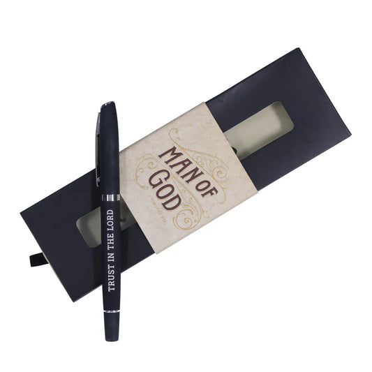 Neriah’s Light; Man of God Pen; Black Gift Boxed Writing Set