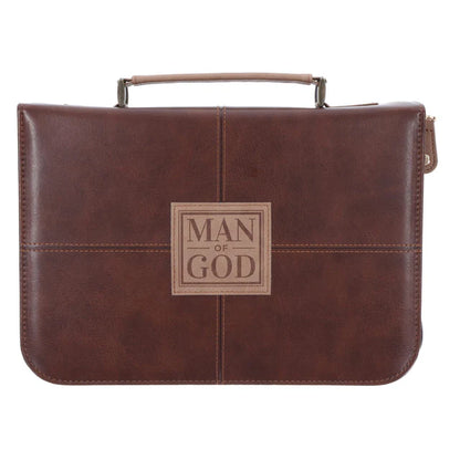 Man of God; Bible Bag; Faux Leather Cover; Neriah’s Light