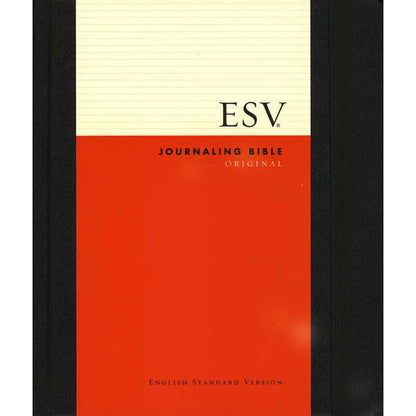 ESV Journaling Bible – Black Hardcover; Reflective Study Tool; Neriah’s Light