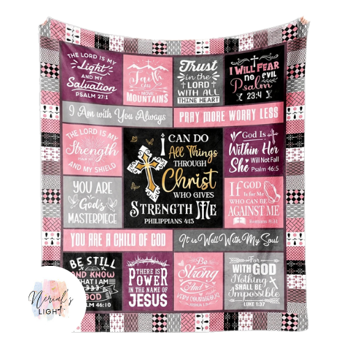 Faith-Inspired Blanket (100 x 150 cm)
