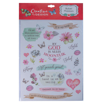 Drie Plakker Bladsye – Bybel Joernaal Plakkers; Afrikaans; Neriah’s Light