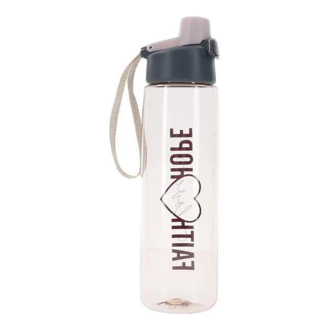 Faith, Love, Hope; Plastic Bottle; Pink; Neriah’s Light