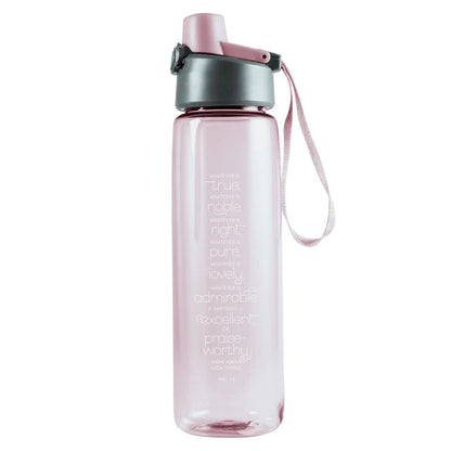 Whatever Is True ; Neriah’s Light Water Bottle – Philippians 4:8