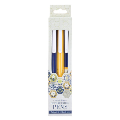 Neriah’s Light; Kindness Matters Pen Set; 3-Piece Retractable Gift
