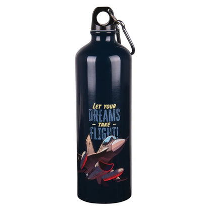 Let Your Dreams Take Flight; Aluminium Bottle; Black; Neriah’s Light