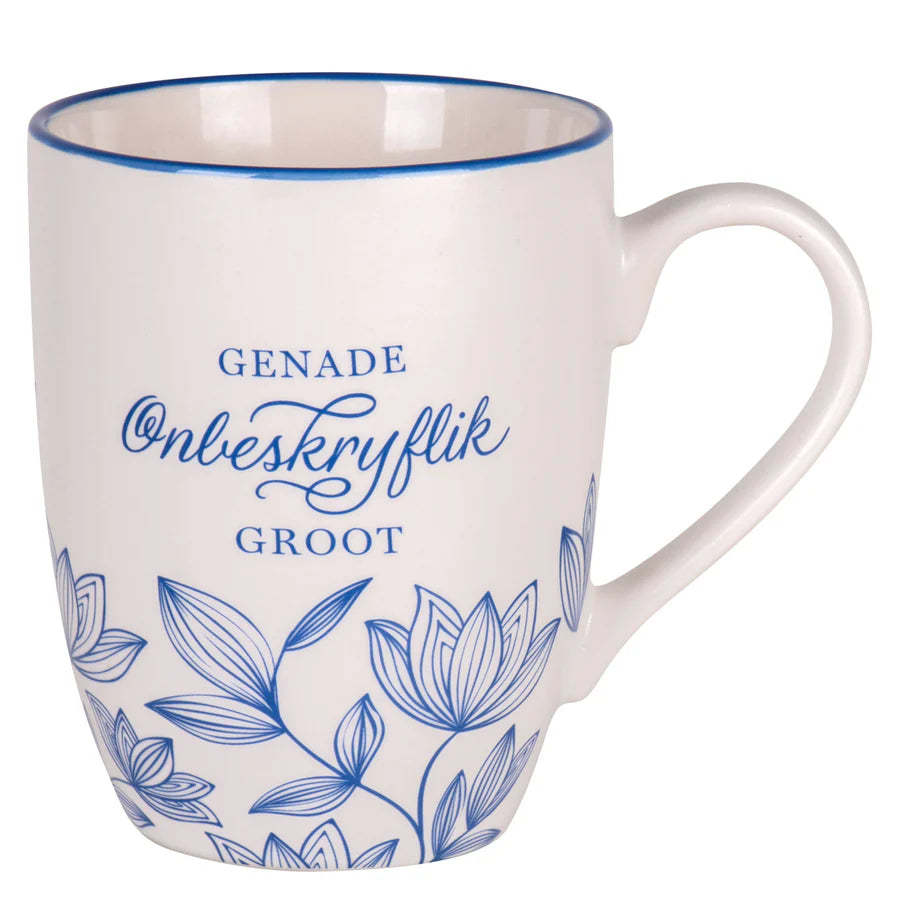 Genade Onbeskryflik Groot Afrikaans Ceramic Mug