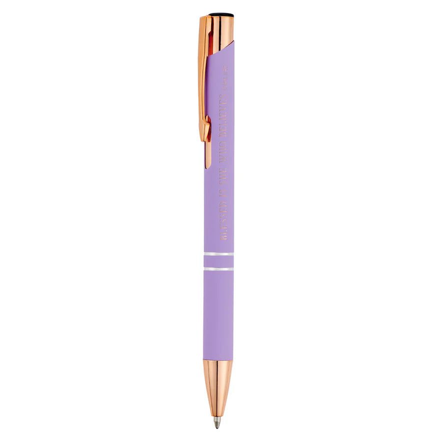 Neriah’s Light; Blessed Is She Who Believes Pen; Gift Boxed