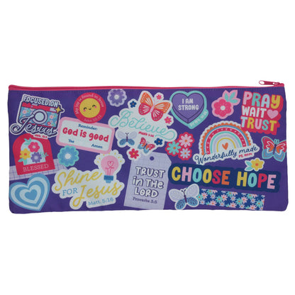 Neriah’s Light; I Am Strong Pencil Case; Canvas Design