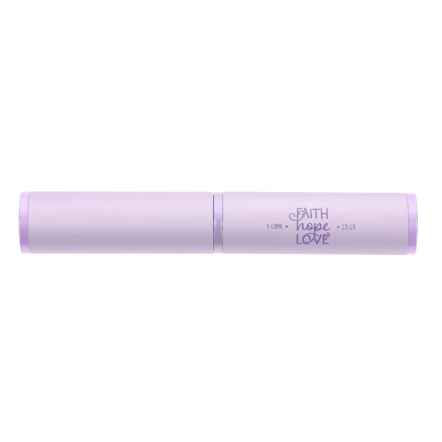 Neriah’s Light; Faith Hope Love Pen; Tube Gift Packaging